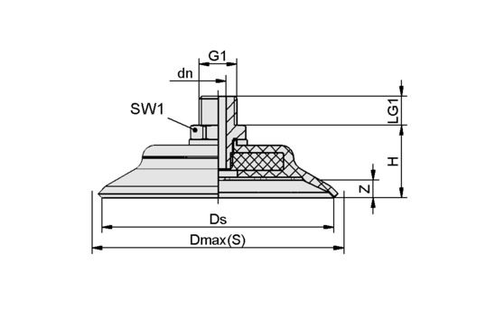 PFYN 60 FPM-65 G1/4-AG