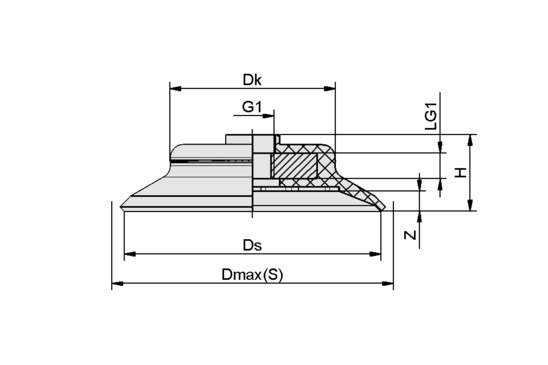 PFG 80 PU-55 N009 M10x1.25-IG