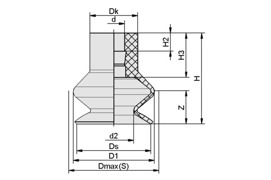 FGA 16 NBR-55 N016